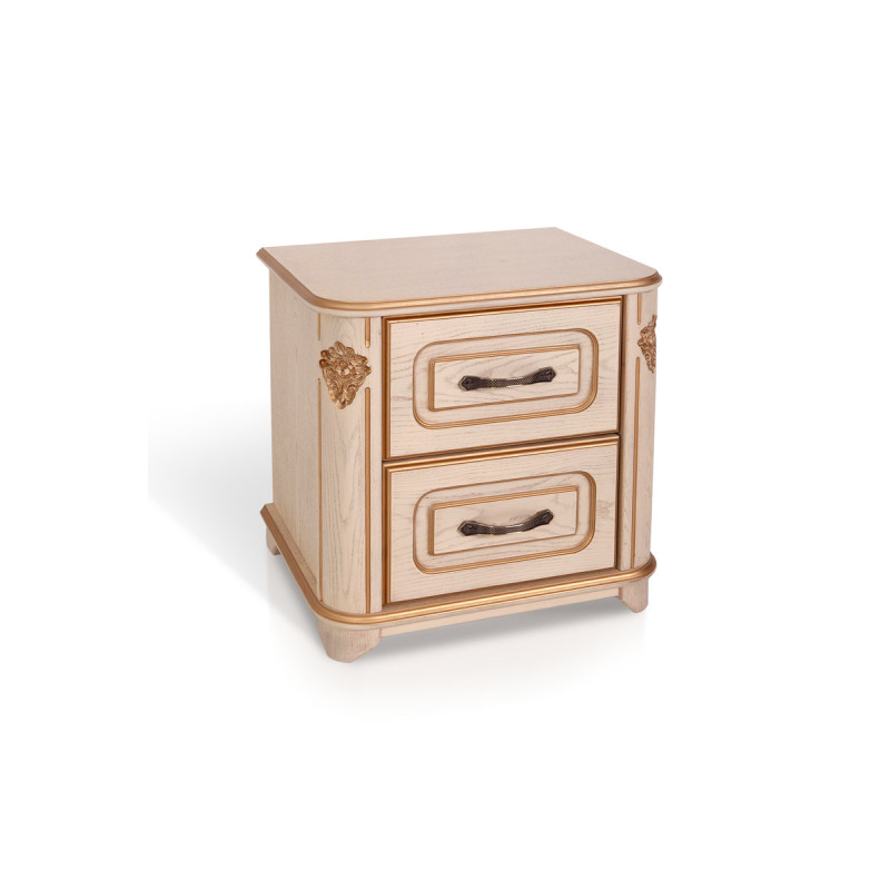 Тумба Стефания, слон.кость+патина (А0050555)