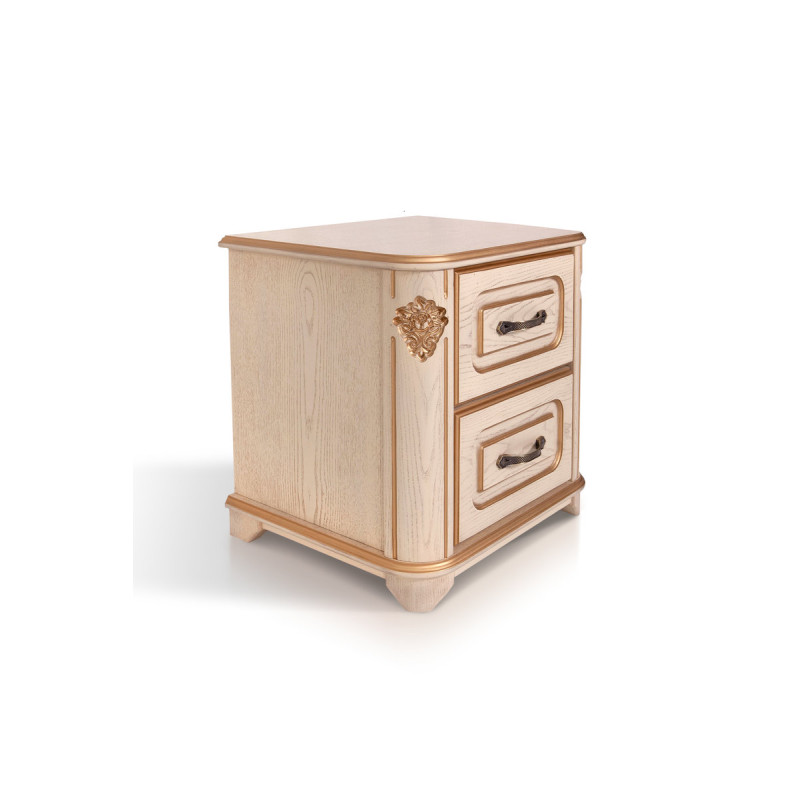 Тумба Стефания, слон.кость+патина (А0050555)