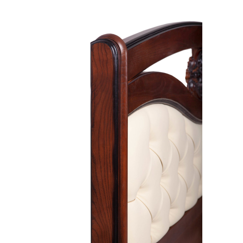 Кровать Грация 1600*2000, темный орех с патиной (А0050551)