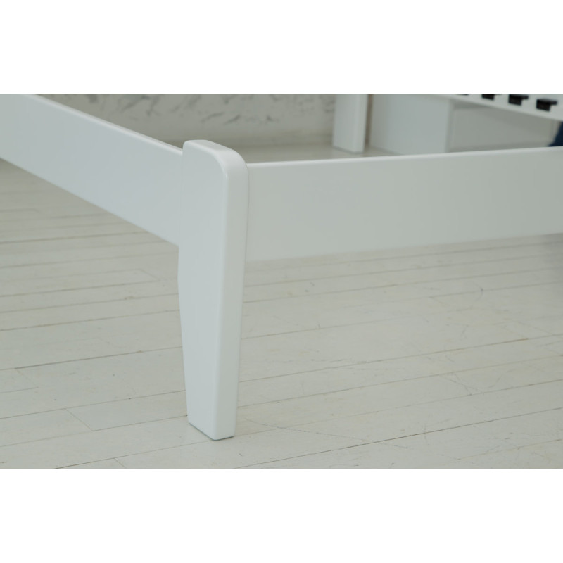 Ліжко Вірджинія 1600*2000 ,білий,беатрис 46 (А0047607)