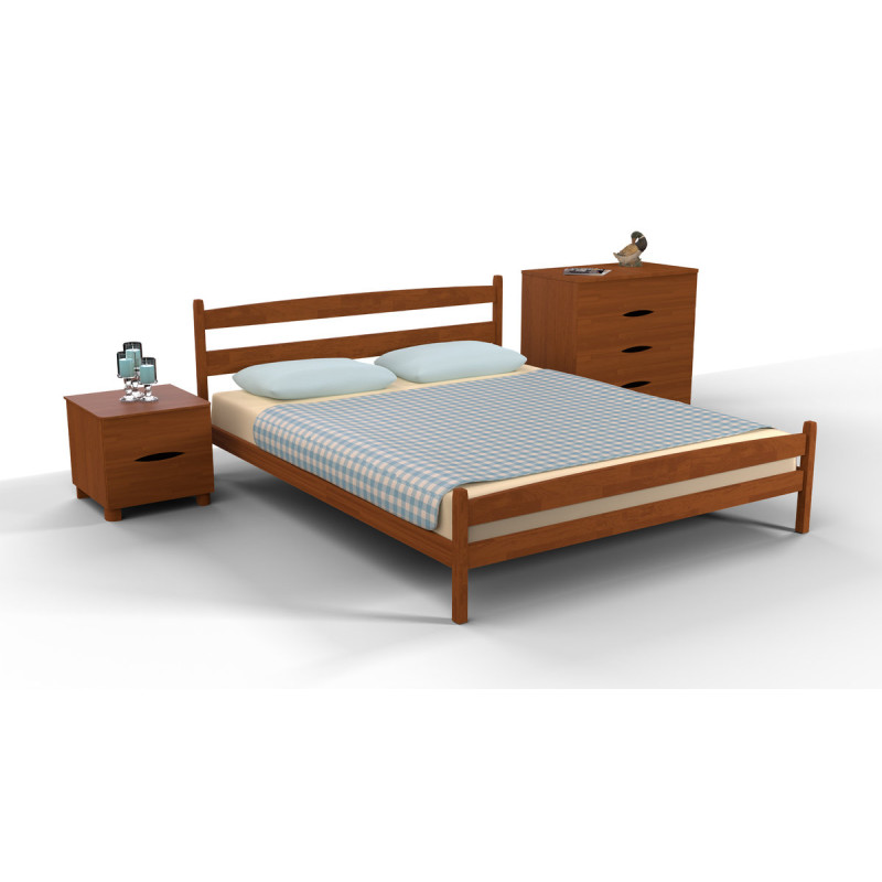 Кровать Ликерия с изножьем 1600*2000 светл.орех (А0022407)