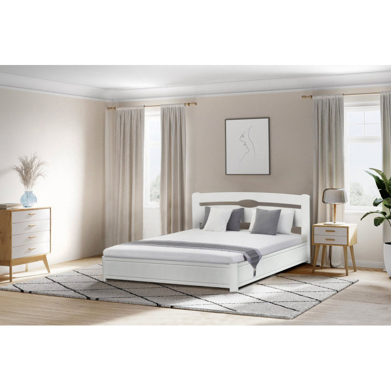 Кровать Ликерия ПМ 1600*2000, белая (А0042087)