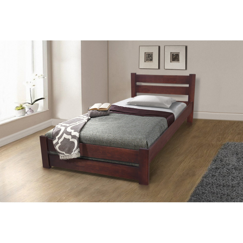 Ліжко Глорія  900*2000, горіх темний (А0046025)