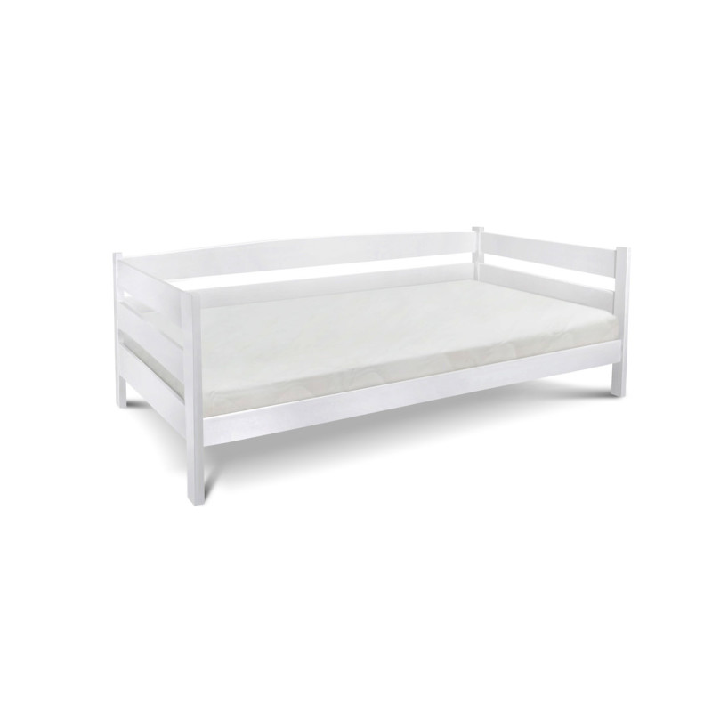 Ліжко Соня з огорожою 900*2000, білий (А0053320)