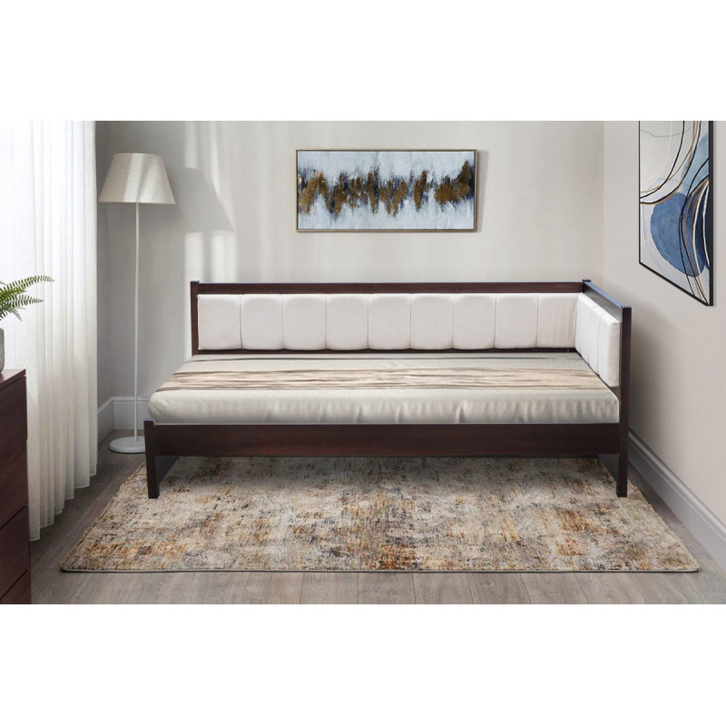 Кровать Лили 900*2000, орех темный (левое Г) (А0057262)