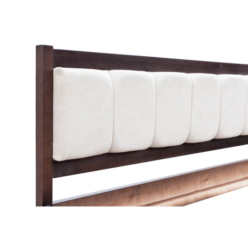 Кровать Лили 900*2000, орех темный (левое Г) (А0057262)