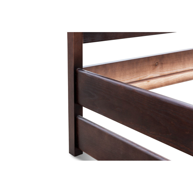 Кровать Лили 900*2000, орех темный (левое Г) (А0057262)