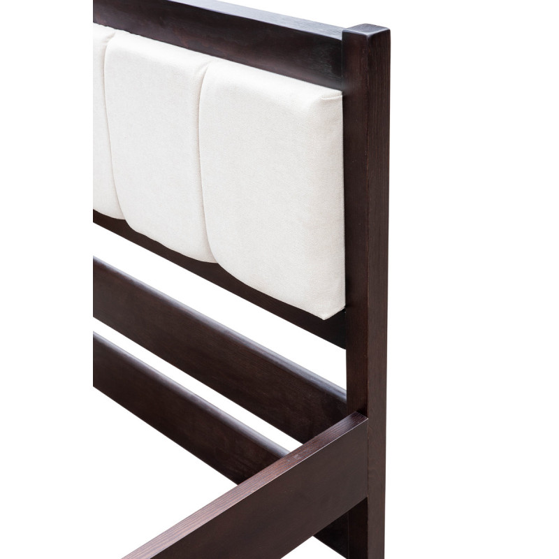 Кровать Лили 900*2000, орех темный (левое Г) (А0057262)