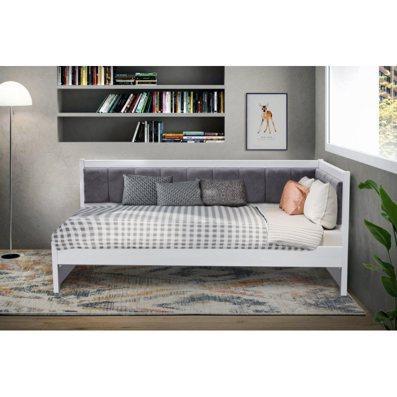 Кровать Лили 900*2000, белая (левая Г) (А0057261)