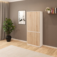 Розпашна шафа Смузі 05 800 білий/сонома (А0054791)