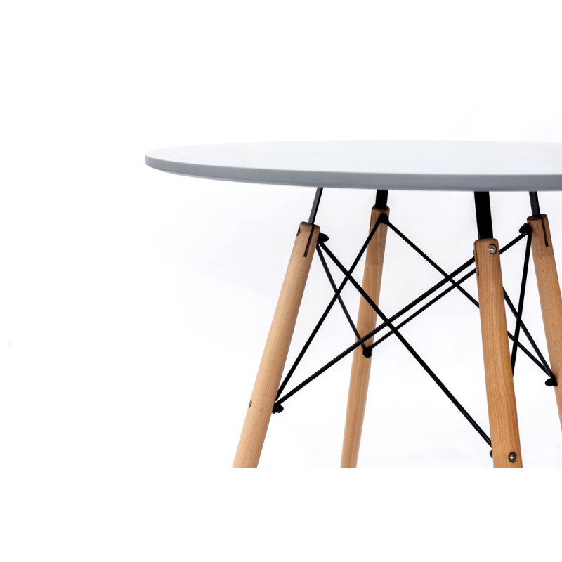 Стіл обідній ЕТНА MDF (D=100cm), сірий (А0051830)