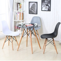 Стол обеденный ЭТНА Glass (D=80cm), стекло (А0050659)