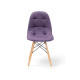 Стул ДЖАСТИН, велюр сиреневый (А0052509)