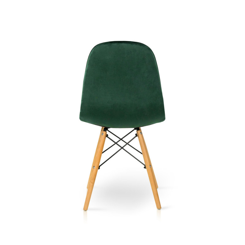 Стул ДЖАСТИН, велюр зеленый (А0057599)