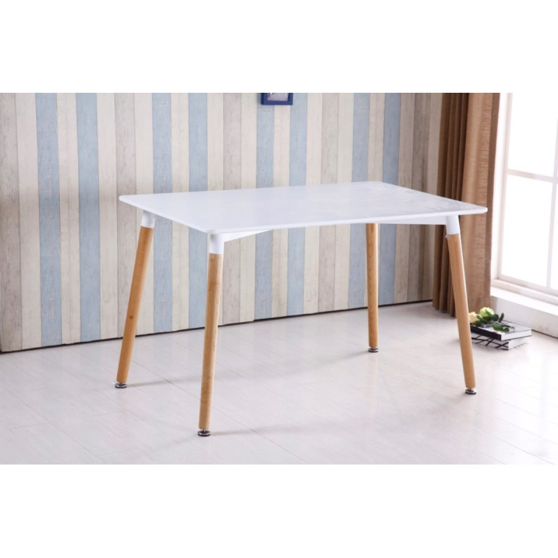 Стіл обідній ВЕЗУВІЙ MDF 100*70, білий (А0051831)