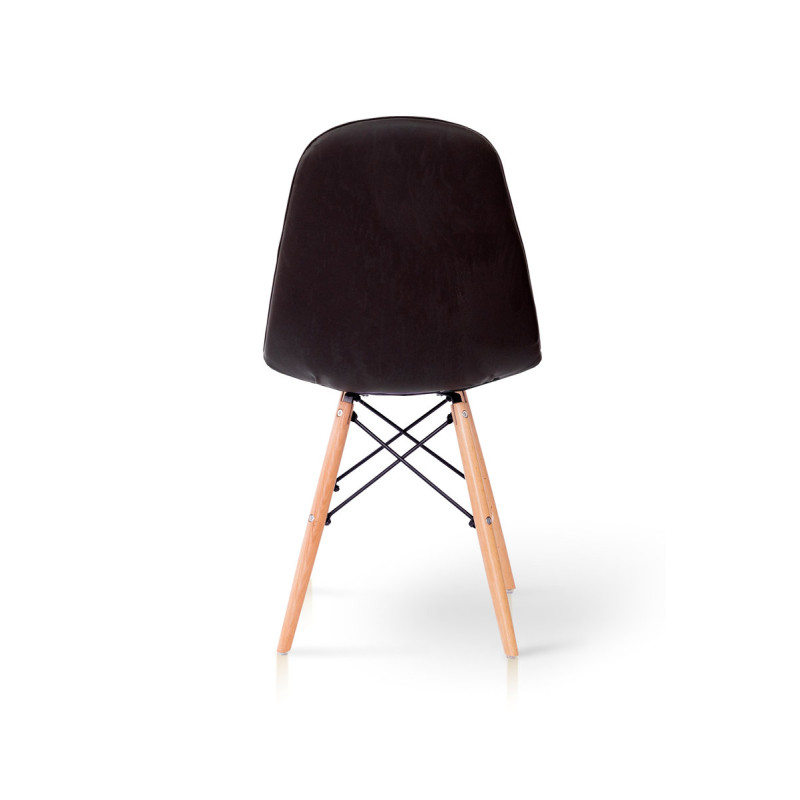 Стул Джастин, кожзам темн. шоколад (А0050652)