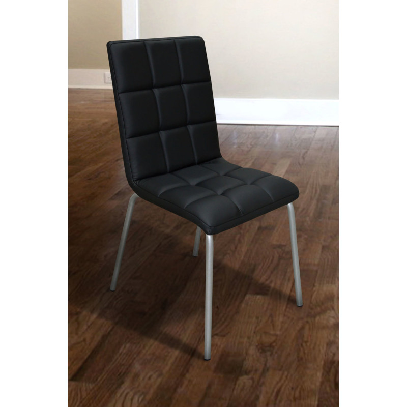 Стул Аманда (кожзам черный)--- (А0018717)