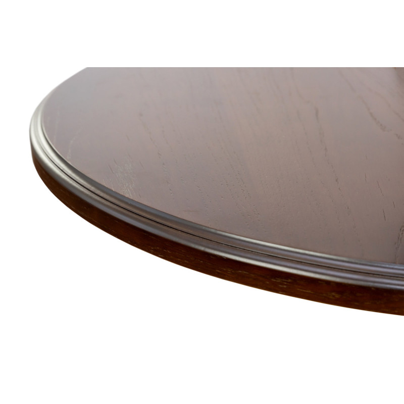 Стіл обідній Гермес Д=89 ( +38 ), горіх (А0038590)