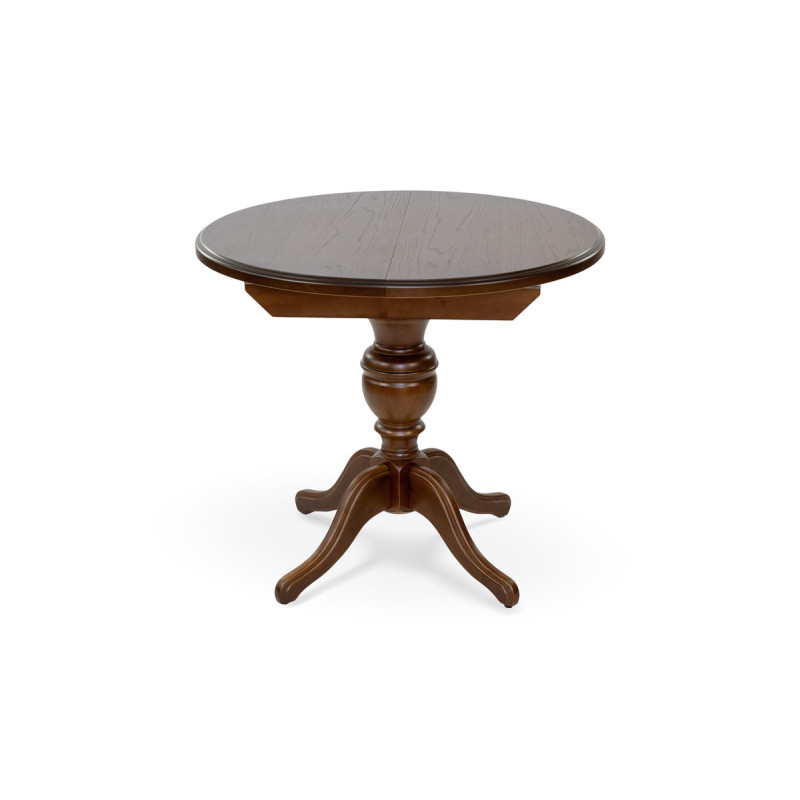 Стіл обідній Гермес Д=89 ( +38 ), горіх (А0038590)