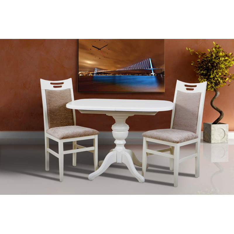 Стіл обідній Тріумф ( 105+40 )/75, ваніль (А0017646)