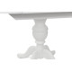 Стіл обідній Гермес Д=89 ( +38 ), білий (А0033622)