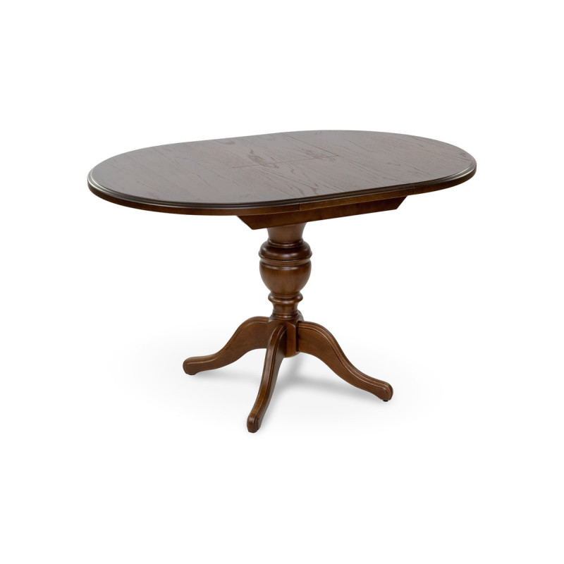 Стіл обідній Гермес Д=89 ( +38 ), горіх (А0038590)