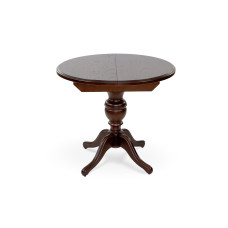 Стіл обідній Гермес Д=89 ( +38 ), т.горіх (А0025366)