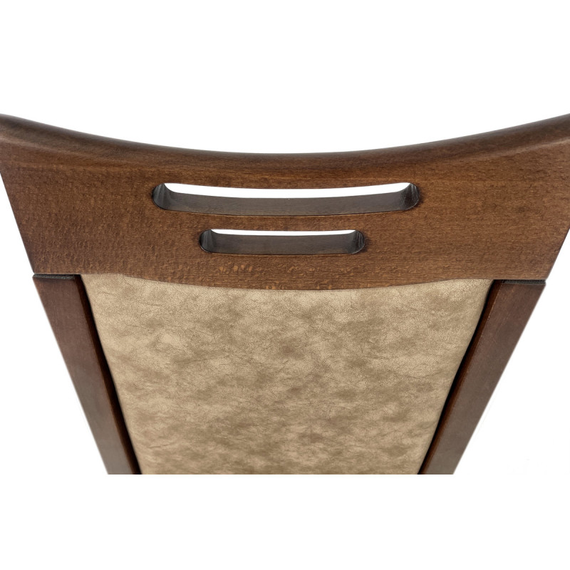 Стілець Юля (т.горіх/АЛЯСКА беж) (А0056020)