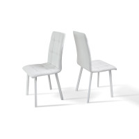 Стул Тринити, металл белый/кожзам белый (А0050424)