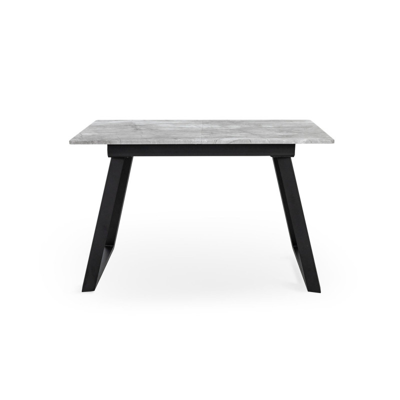 Стіл Тандем 120(+40)*75 чорний метал/базальт (А0057796)