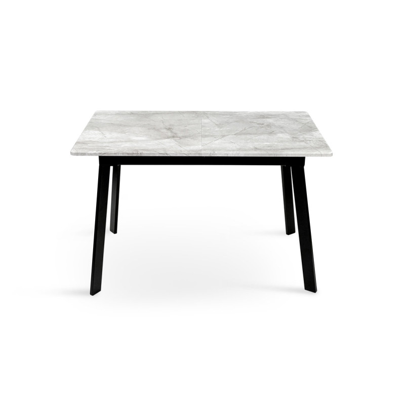 Стіл Етна 120(+40)*75 чорний метал/базальт (А0056167)