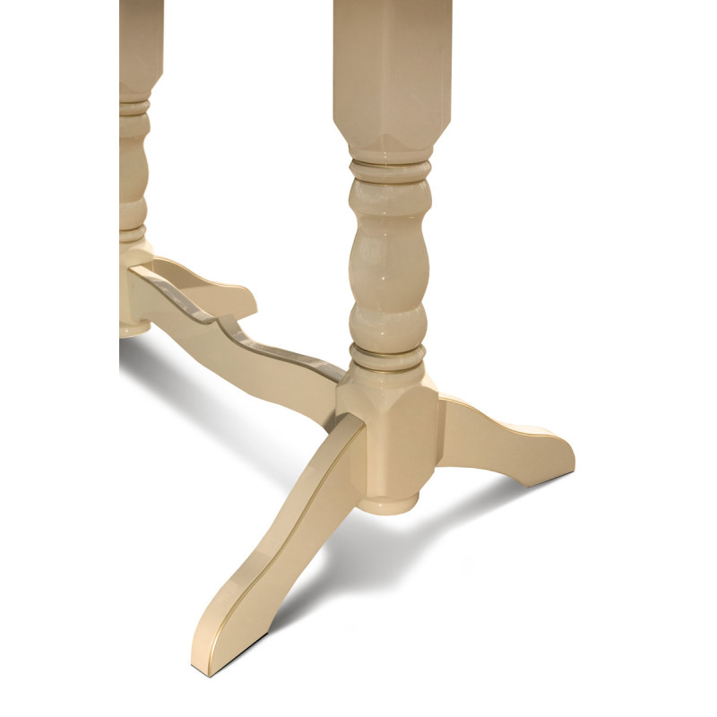 Стіл Говерла-2 розкл (120+40)/80,сл. кістка патина (А0047661)