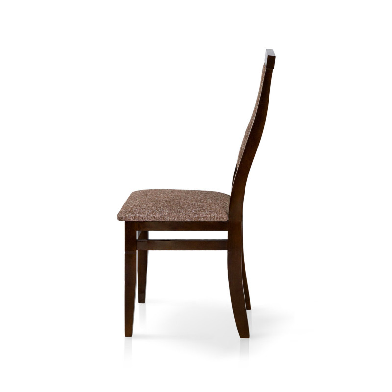 Стул обеденный Чумак, темный орех/Поло Браун (А0051385)