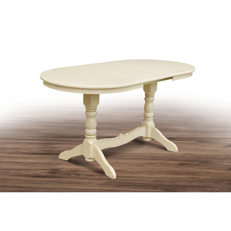 Стіл Говерла-2 розкл (120+40)/80,сл. кістка патина (А0047661)