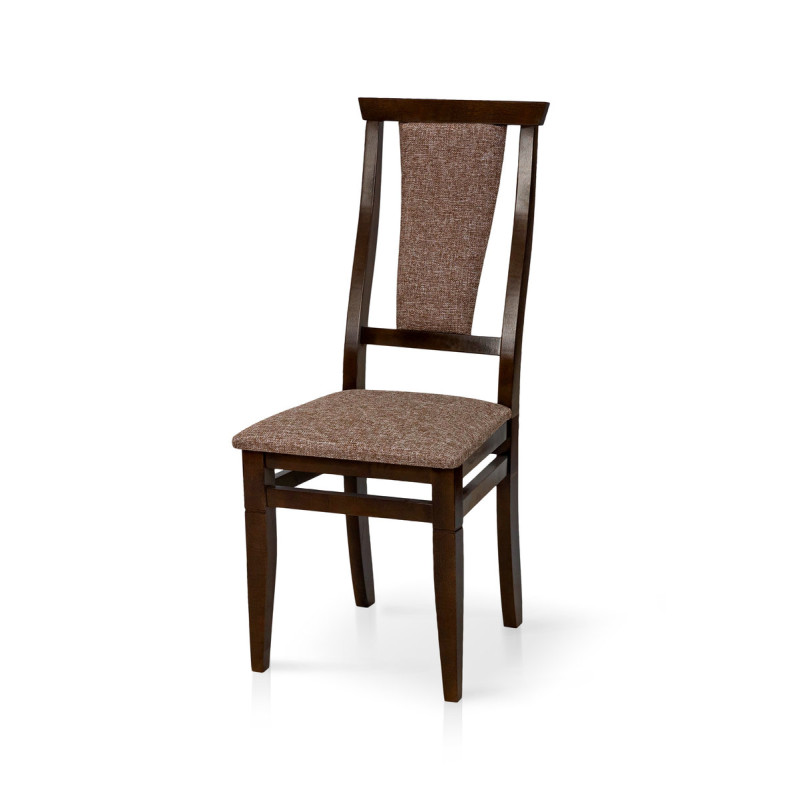 Стул обеденный Чумак, темный орех/Поло Браун (А0051385)