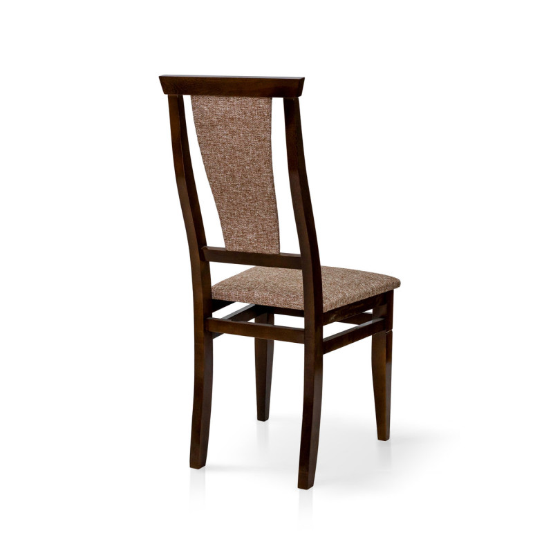 Стул обеденный Чумак, темный орех/Поло Браун (А0051385)