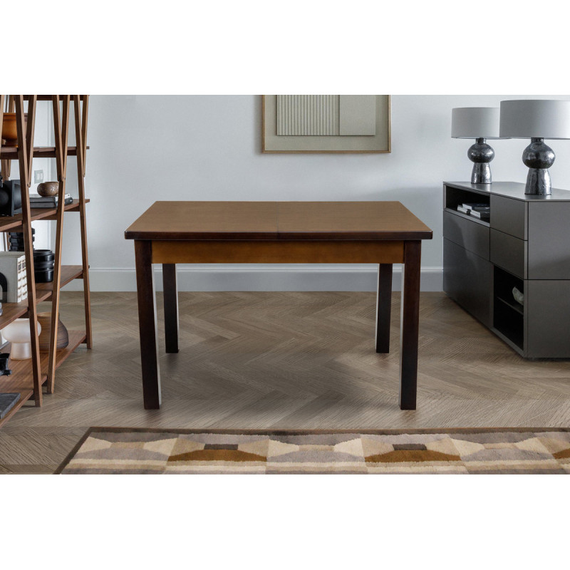 Стіл обідній Бронкс 120(+40+40)*80, темн.горіх (А0055725)