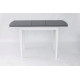Стіл Карат (980+32)*76 білий/сірий (А0055366)