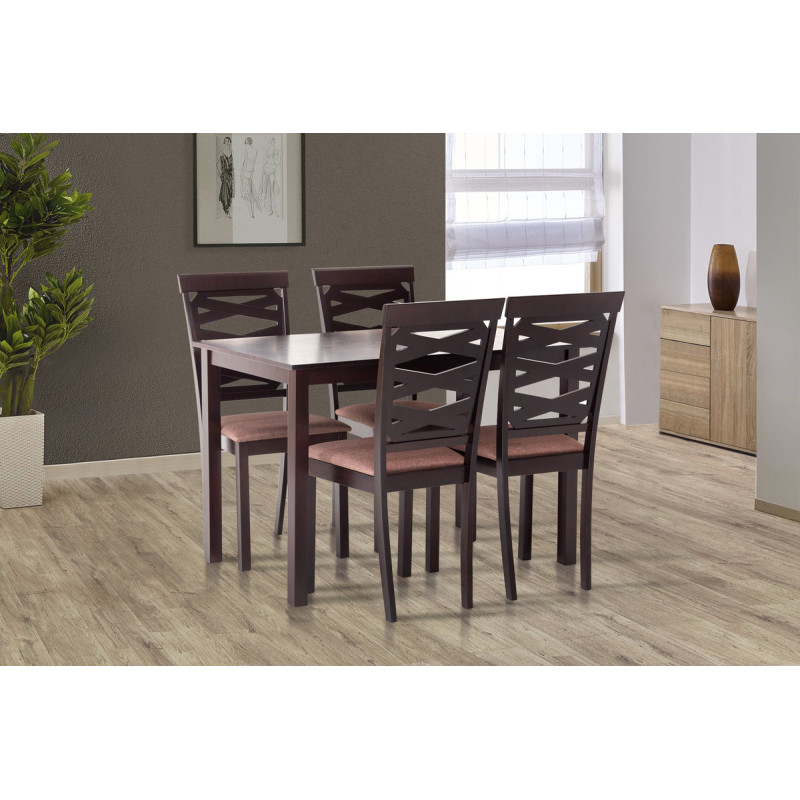 Комплект Бруклин (1+4) Венге-шоколад DARK CAPUCINO (А0049415)