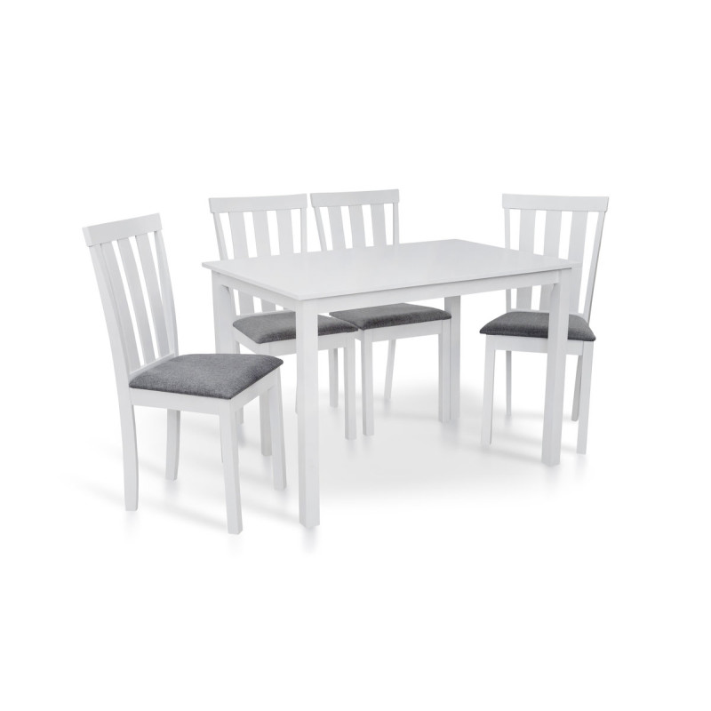 Комплект Юджин (1+4) Білий/WHITE (А0056114)