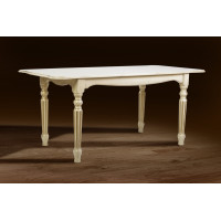 Стіл обідній Венеція (120+40)/80, слонова кістка (А0020309)