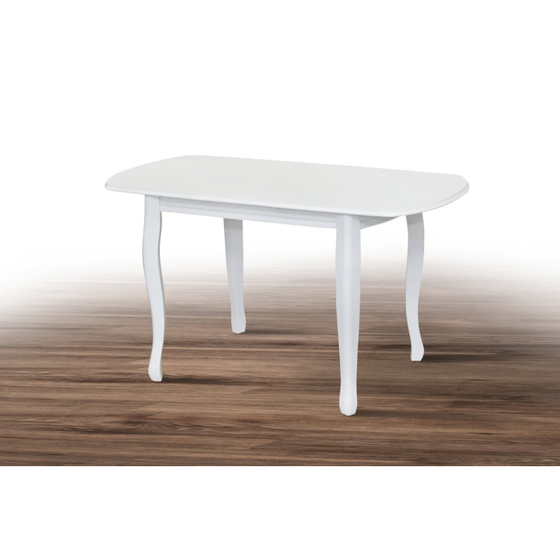 Стіл обідній Турін (110+30)/70, білий (А0032620)