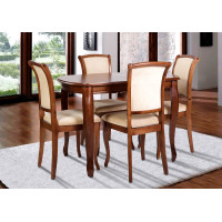 Стол обеденный Турин (120+40)/80, орех (А0020308)