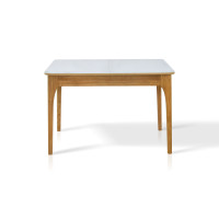 Стол Фиеста (110+350)*70, орех/белый (А0050128)