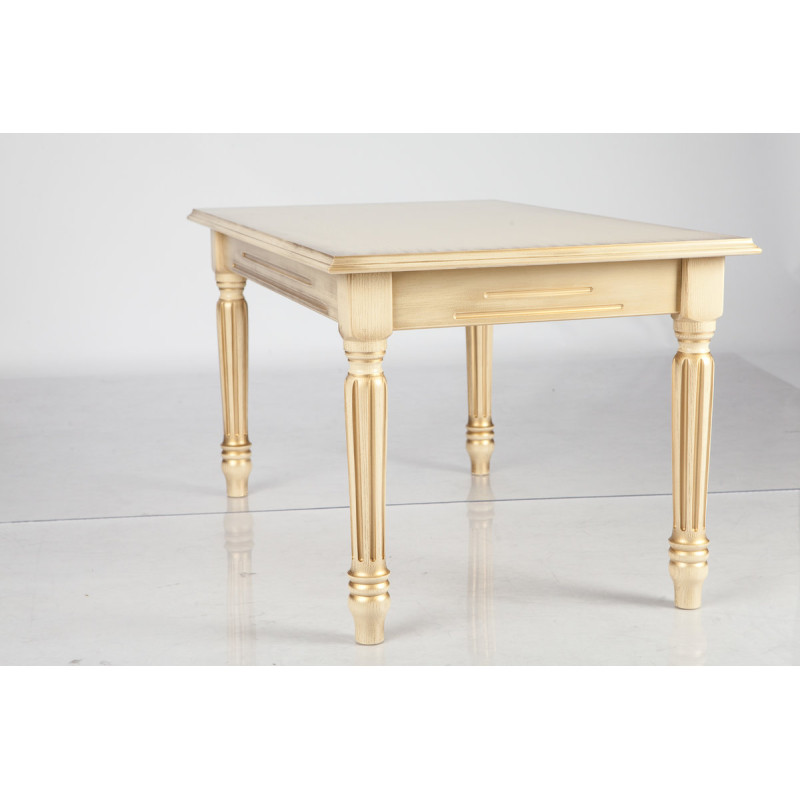 Стіл журнальний Венеціанський 100*60, слонова кіст (А0025386)