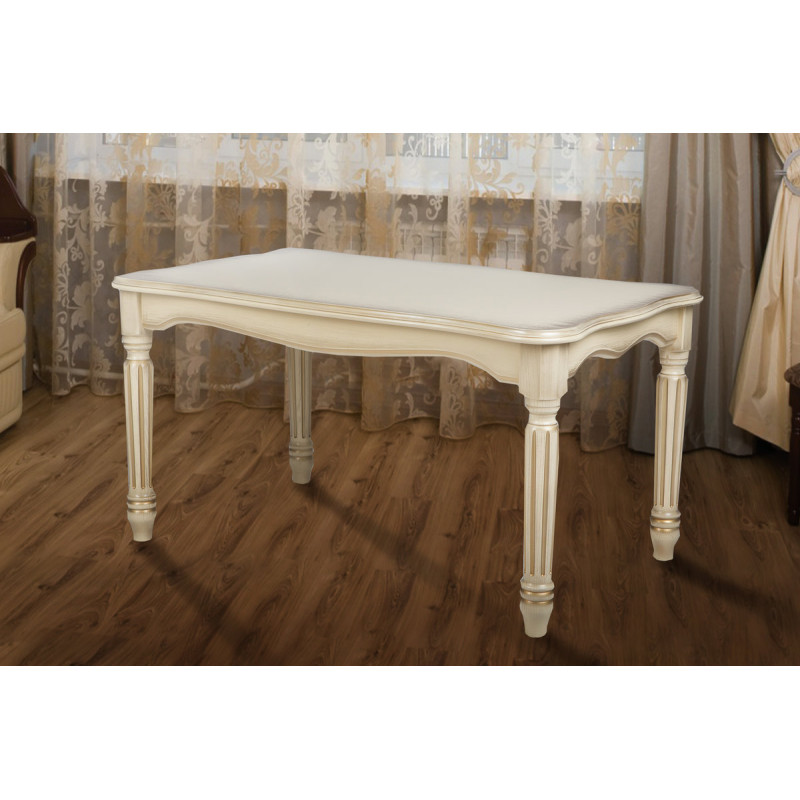 Стіл журнальний Венеціанський 100*60, слонова кіст (А0025386)