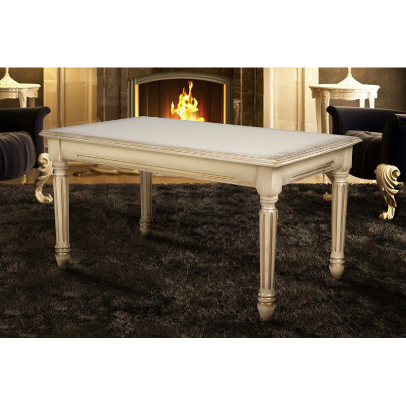 Стіл журнальний Готика 100*60, слонова кістка (А0025389)