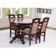 Стіл обідній Оскар Люкс (160+2*40)/90 венге-шок--- (А0022457)
