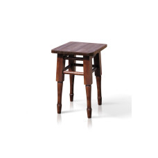 Табурет обідній НОГА ТОЧЕНА, горіх (А0020062)