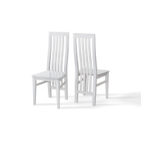 Стілець Моніка ТВЕРДИЙ, білий--- (А0054314)